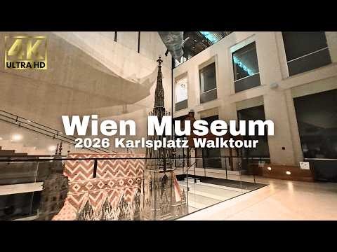 🏛️ Wien Museum Walk Tour | Exploring Vienna’s History at Karlsplatz 🇦🇹