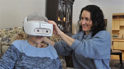 A Good Age: Virtual reality headsets can help you 'travel' the world