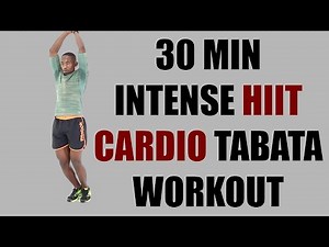 30 Minute INTENSE HIIT Cardio Tabata Workout/ No Equipment Tabata