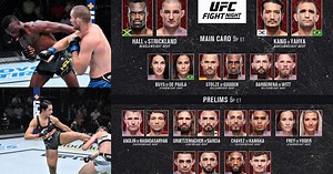 UFC Fight Night: Uriah Hall vs. Sean Strickland full card results and video highlights