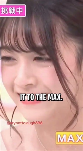 Japanese Girl vs Vibrating Chair Challenge! 🤣 Can You Beat Her #shorts #japan #funny