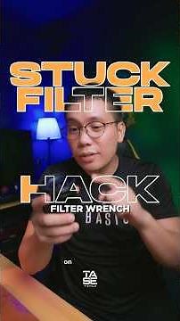 How to remove Stuck Lens filter?