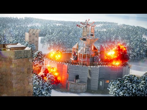 Rust Movie - A SOLO's DREAM FORCE WIPE (1v12 Raid Defense)