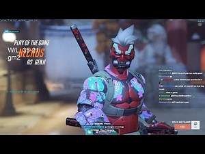 NECROS DUO WITH ML7 - POTG! NECROS FASTEST NANO GENJI - OVERWATCH 2 RELEASE GAMEPLAY