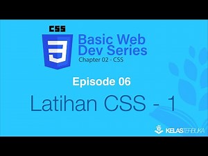 Learn Web Basics [CSS] - Episode 06 - CSS Practice - 1
