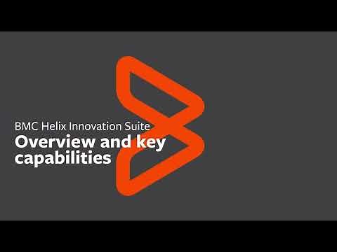 Overview of BMC Helix Innovation Suite