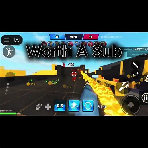 Roblox hypershot 🫨❤️‍🔥shotgun shots or sniper heads🫨🫠