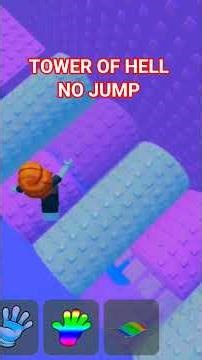 TOWER OF HELL no jump Speed Run @RealRosa#roblox #dancekpop #mm2 #short#famous #
