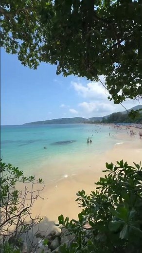 Escape the Crowds: Karon Beach Guide! 😍#beachlife #thailand #karonbeach #phuket