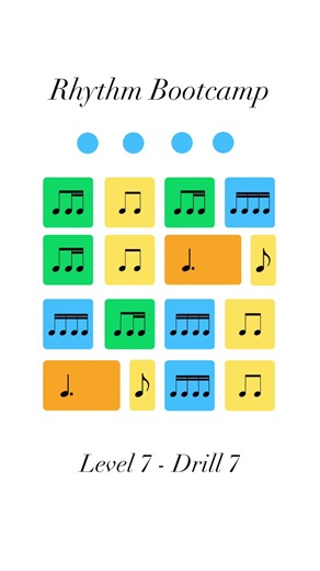 Rhythm Challenge | Level 7 – Drill 7 🎵 Advanced rhythms now — can you keep the pulse under pressure? Tap or clap along, feel the subdivision, and don’t let the rests throw you off 😤 This is where timing gets real. Comment PASS or RETRY Follow for the next drill in the series. Full Rhythm Bootcamp levels extended practice on Patreon. Train your music brain 🧠🎶 #RhythmChallenge #MusicTok #RhythmBootcamp #SightReading #MusicianLife