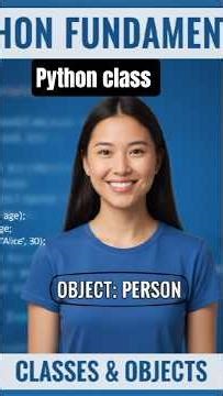 Python Classes & Objects Demystified in 1 Minute#Python #Coding #Shorts #PythonTutorial