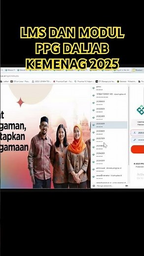 Informasi Terbaru!!! LMS dan Modul PPG Daljab Kemenag 2025 #ppg2025 #ppgkemenag2025