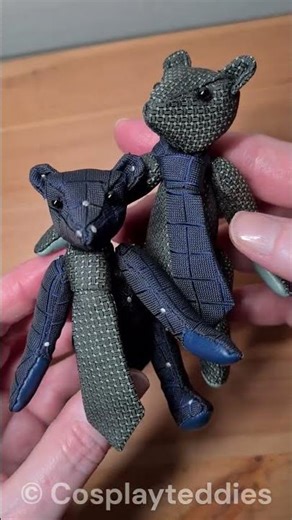 Miniature memorial bears