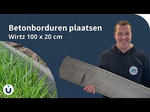 Hoe betonborduren plaatsen? - Betonborduur, Jatu.be