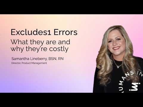 Excludes1 errors: What they are and why they lead to costly denials| IMO Health