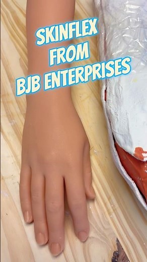 Skinflex Super Soft Polyurethane “skin” #lifecasting #medicalsimulation