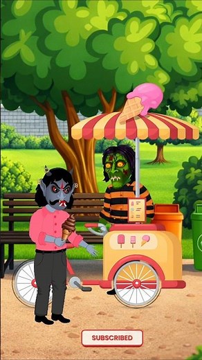Ghost took ice cream worth ₹100 | Animated Horror Stories | #short #haunted #kahani