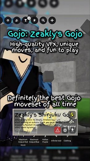 THE BEST JJK MOVESETS OF JJS WORKSHOP | #skillbuilder #jjs #skillbuilding
