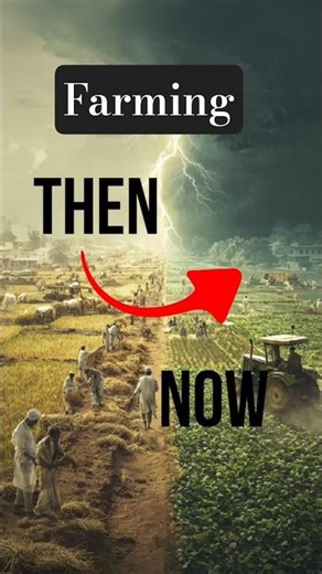 Farming in India 50 Years Ago 😳 vs Today#shorts