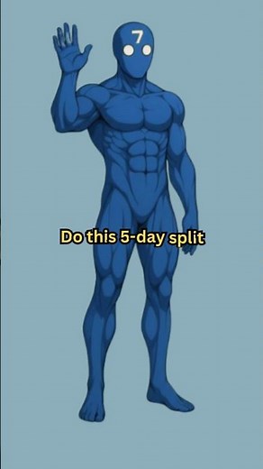 Build MUSCLE with a 5 Day Workout Plan