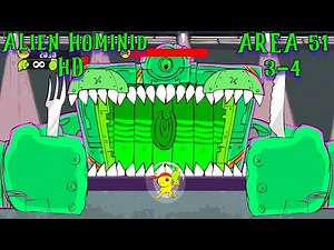 Alien Hominid HD ✜ AREA 51 3-4 ✜