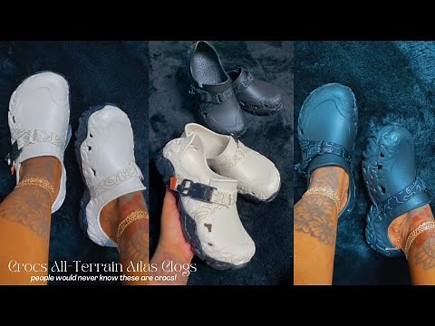 CROCS ALL-TERRAIN ATLAS UNBOXING REVIEW & TRY ON HAUL | FT. BOTH COLORWAYS | NEW CROC STYLE!