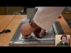 Composite Manufacture - Vacuum Resin Infusion of a Carbon Fibre Part