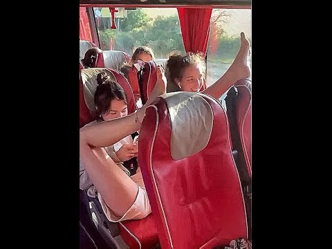 "BAREFOOT TRAVEL IN THE BUS""BAREFOOT LADY WAITER'"TAKE OFF YOUR SOCKS"AND MORE.MANY DIFFERENT GIRLS