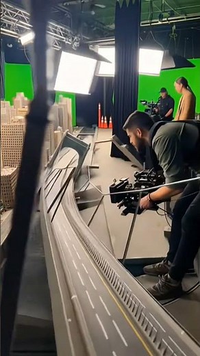 Behind the Scenes: Urban Bridge Collapse Maquette Set