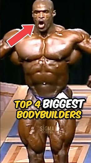 Top 4 Biggest Bodybuilders Ever😱