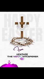 Celebrating the miracle of Easter and the promise of new beginnings. May your weekend be filled with peace and joy. #EasterJoy #FaithAndHope #inspirepodcast #heatherthevocalwhisperer #thevocalwhisperer #inspire #inspirational #podcast #staymotivated #stayinspired | Heather Cummings-Williams