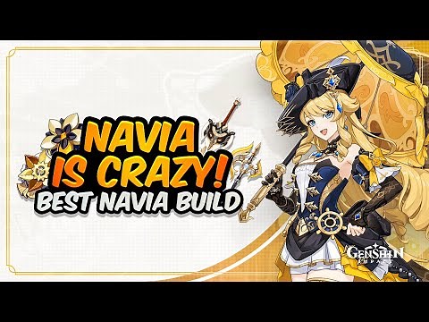 COMPLETE NAVIA GUIDE! Best Navia Build - Artifacts, Weapons, Teams & Showcase | Genshin Impact