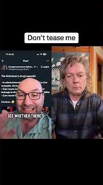 Don’t tease me #duet #trump #dimentia #infusions #treatment #alzheimer #drug #leqembi #sick #maga