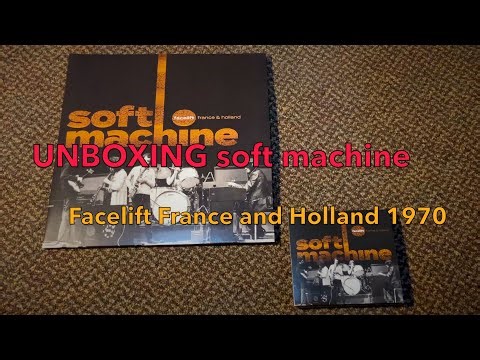 Soft Machine "Facelift France and Holland 1970" (2LP / 1 DVD) unboxing