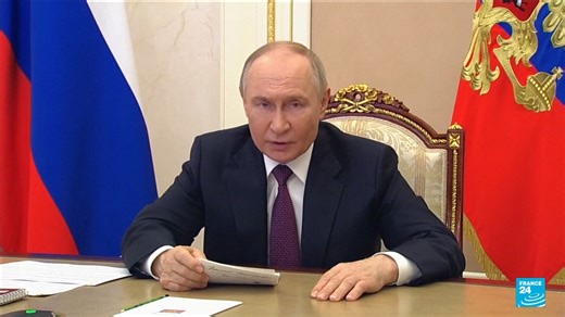 145K views · 4.5K reactions | Le président russe, Vladimir #Poutine, a annoncé vouloir mettre en place une "zone tampon" entre l'#Ukraine  et la #Russie . Il affirme que l'armée russe est en train de l'installer | FRANCE 24 | Facebook