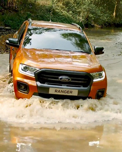 Rough river? No problem with the Ford Ranger Wildtrak. Its 800mm water wading takes you just about anywhere you need to go. Get P100,000 cash savings when you purchase a Ford Ranger Wildtrak 4x4. Visit https://ford.to/2NzhjHE to know more. | Ford