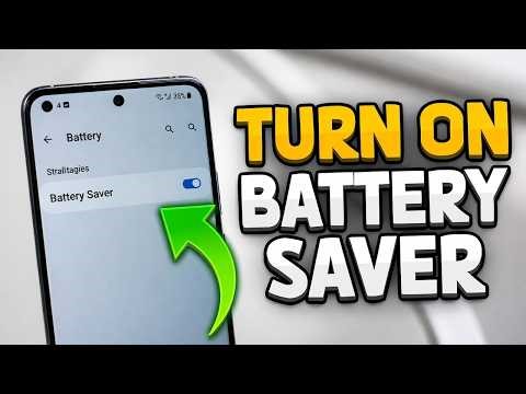 How to turn on battery saver on Android (Step-by-Step)