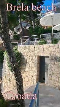 Walking tour Croatia - Brela - All beaches - Punta Rata -Soline ❤️🔥 #beach #croatia #summer