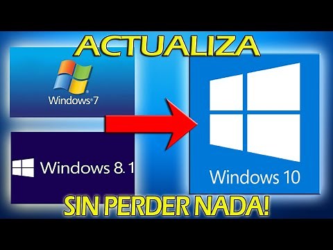 Actualizar Windows 7/8 a Windows 10 sin Perder Datos ✅