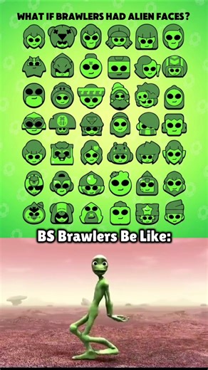 Alien Invasion in Brawl Stars! #shorts #brawlstars #brawl #bs #supercell