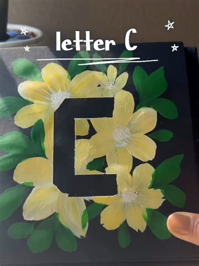 letter C#c #foryourpage #diy #craft #art