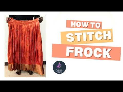 🥻How to stitch Frock / frockset / frockstitchig