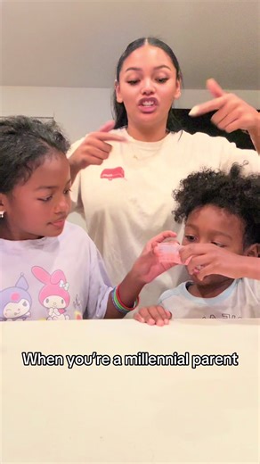 It’s spring break, yet everybody getting sick, so might as well make it fun! 🥲 Medicine shots over here baby!!! 😂🙌🏽 #millennials #parents