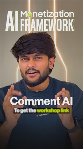 Jyothi Swaroop Bevara on Instagram: "Comment “AI” for Workshop Link"