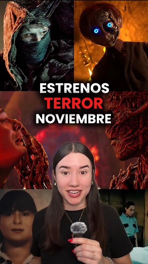 247K views · 6.2K reactions | TODOS los ESTRENOS de TERROR Y SUSPENSO de cines y plataformas en NOVIEMBRE 勞 ¿cual esperas más? #peliculas #series #terror #recomendaciones #filme #estrenos | Nat Ortega | Facebook