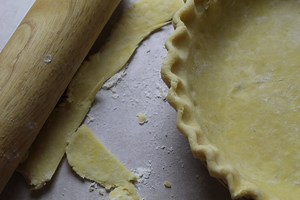 No Chill Pie Crust - Flaky Crust! -