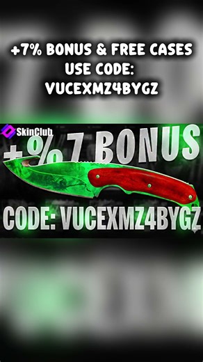 🎁 SkinClub Promo Code "VUCEXMZ4BYGZ" - Best SkinClub Promo Code!