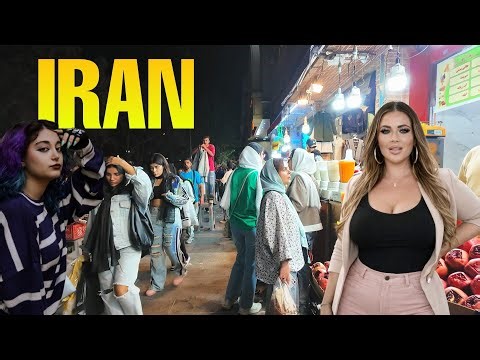 Iran Walking Tour 🇮🇷 :Street Food Iran
