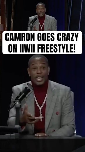 CAMRON Goes CRAZY on IIWII FREESTYLE! (REMIX)
