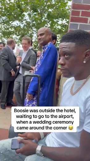 Boosie's Hilarious Encounter at a Wedding Ceremony | Rapper's Funny Moment
